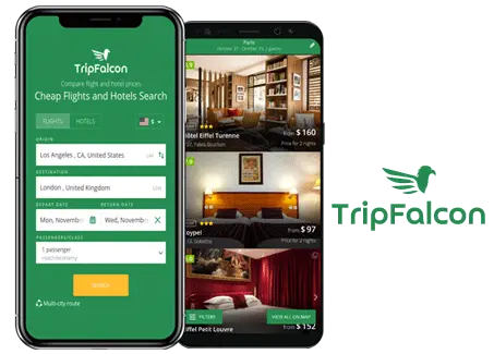 TripFalcon Aplicativo móvel