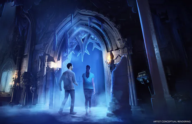 Universal Horror Unleashed will open in 2025. Rendering Courtesy Of Universal Destinations & Experiences